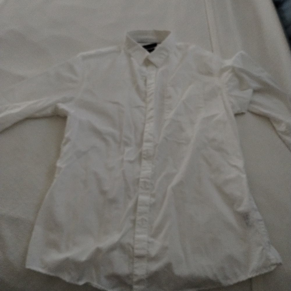 Men's Marc Anthony white long sleeve shirt